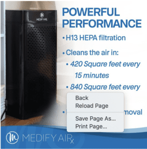 Medify Air Filter